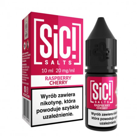 Liquid SIC! Salts 10ml 20mg Raspberry Cherry