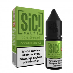 Liquid SIC! Salts 10ml 20mg Gooseberry Ice