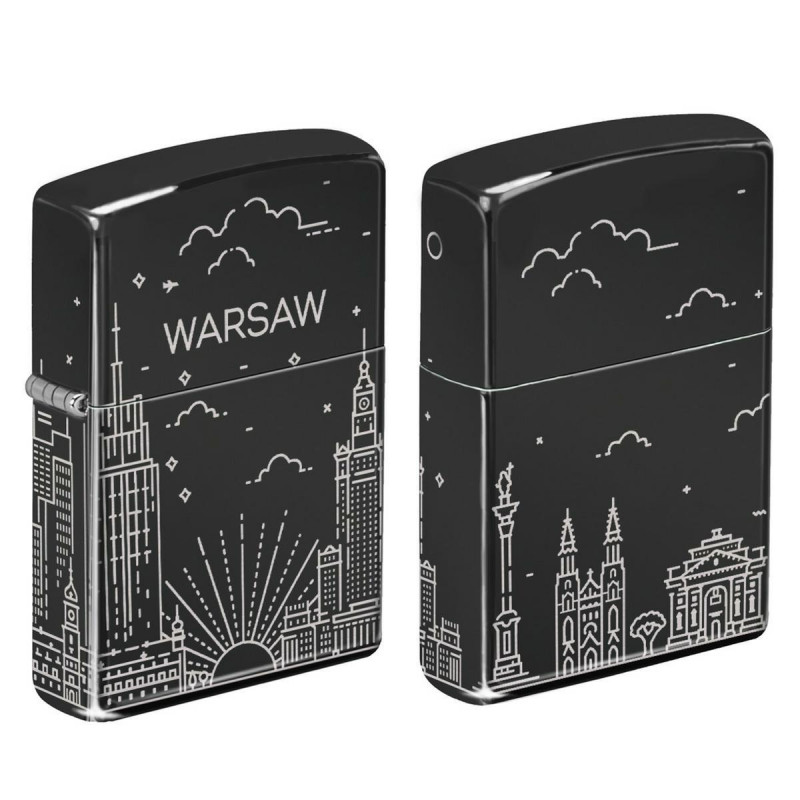ZIPPO - WARSZAWA BLACK