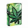ZIPPO - GLOWING CANNABIS MATTE