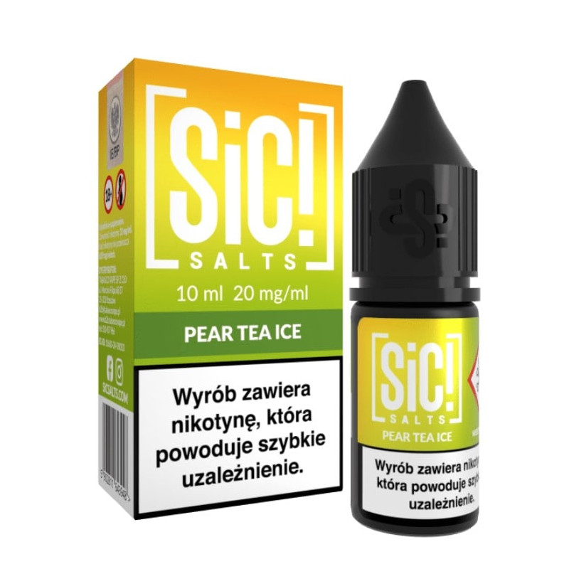 Liquid SIC! Salts 10ml 20mg Pear Tea Ice