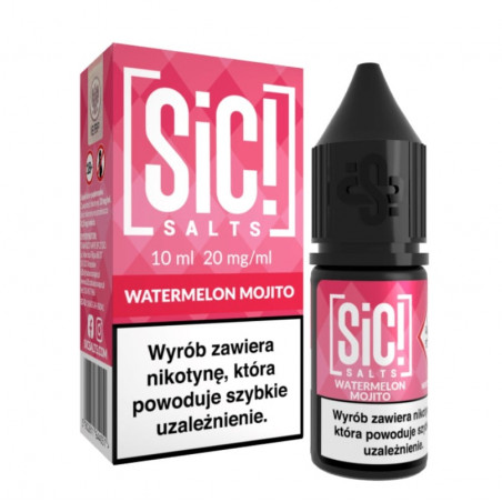 Liquid SIC! Salts 10ml 20mg Watermelon Mojito