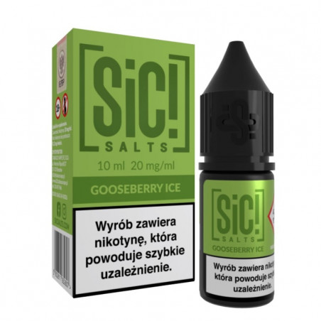 Liquid SIC! Salts 10ml 20mg Gooseberry Ice