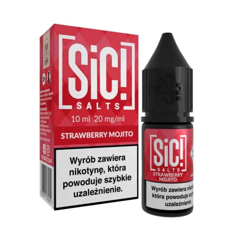 Liquid SIC! Salts 10ml 20mg Strawberry Mojito
