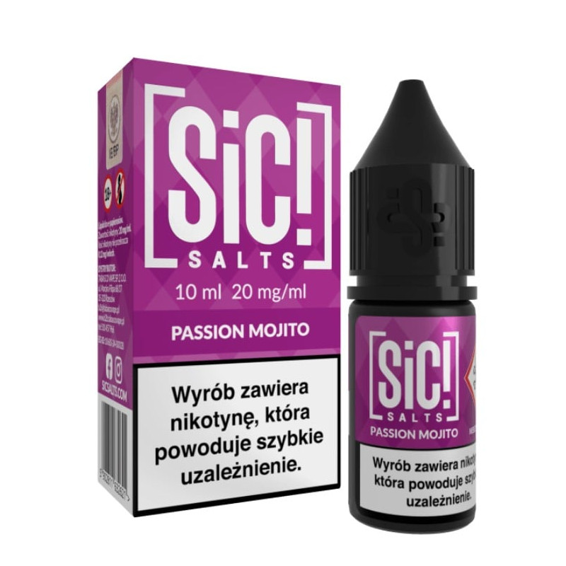 Liquid SIC! Salts 10ml 20mg Passion Mojito