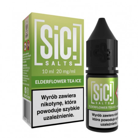 Liquid SIC! Salts 10ml 20mg Elderflower Tea Ice