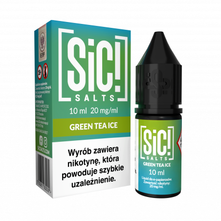 Liquid SIC! Salts  10ml 20mg Green Tea Ice