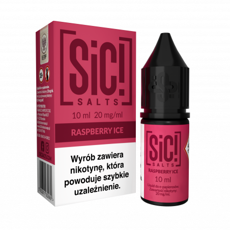 Liquid SIC! Salts 10ml 20mg Raspberry Ice