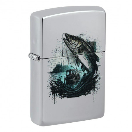 ZIPPO - FISH AND BOAT