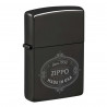 ZIPPO - BLACK ZIPPO DESIGN