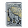 ZIPPO - WOOLF AT MOONLIGHT EMBLEM